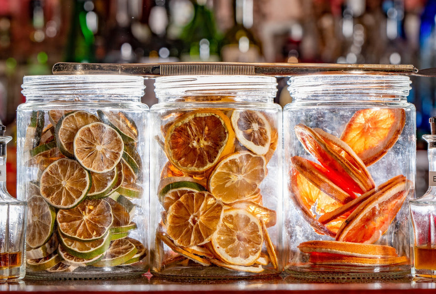 How to dehydrate citrus fruits