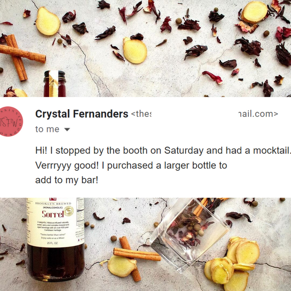 Thanks Crystal for dropping by our Mocktail Bar!🧉