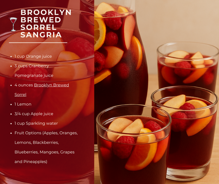 Spice Up Your Summer: Refreshing Mixers and Creative Cocktails with Brooklyn Brewed Sorrel